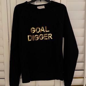 Goal Digger Black Sweater XL